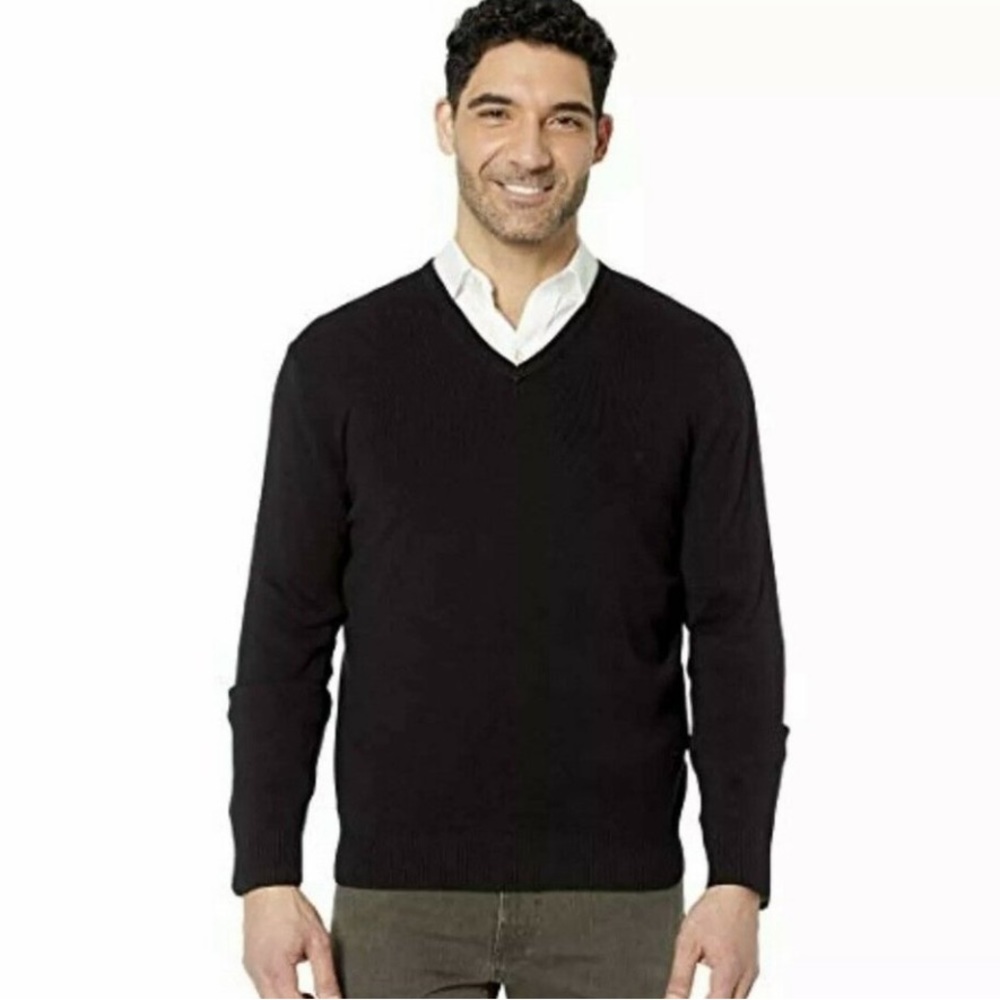 Calvin Klein 100% cotton V-neck sweater